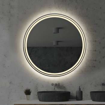 Premium LED Round Mirrors with Adjustable Light
