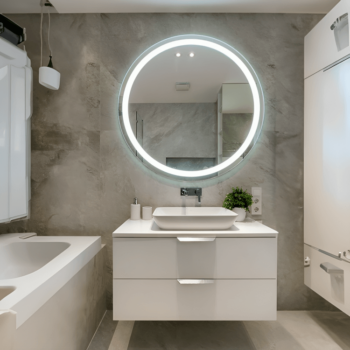 Stylish Round LED Mirrors for Modern Interiors