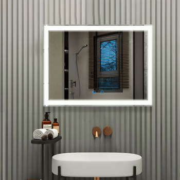 Retro förstoringsspegel med belysning