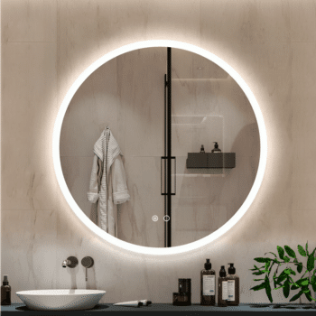Flawless Illumination with Round LED Vanity Mirrors