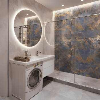 Dazzling Round Mirrors with LED for Bedroom and Bath