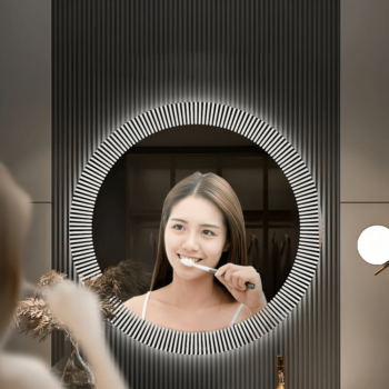 LED Round Mirrors Made for Every Reflection