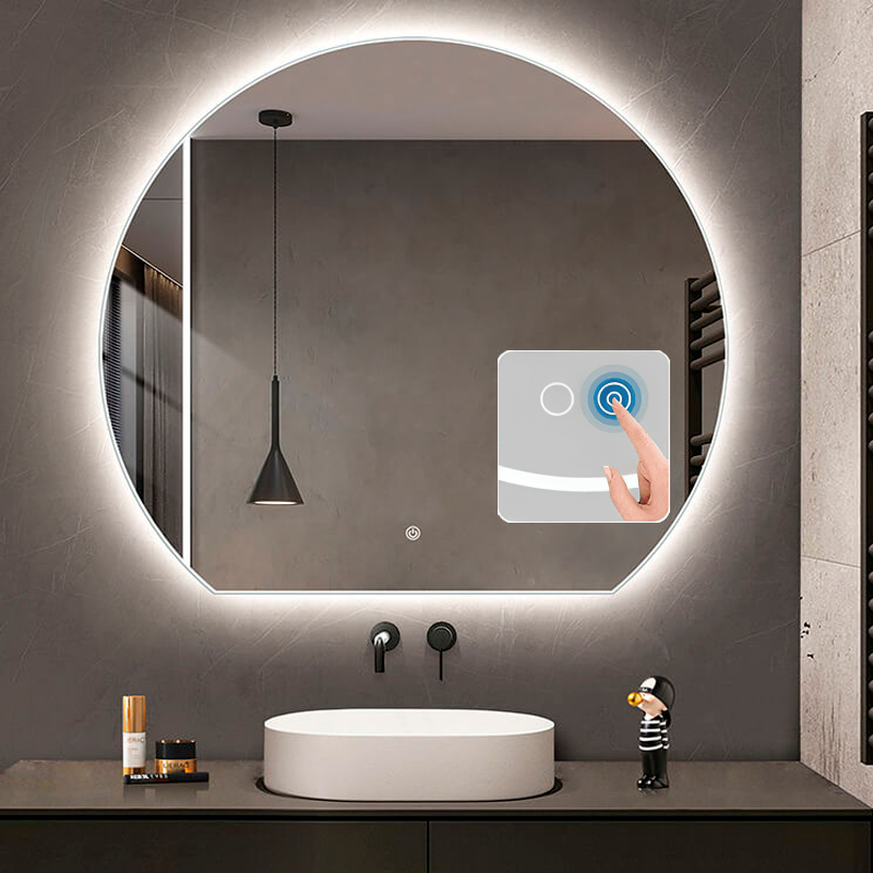 uppvärmda halvmånespeglar