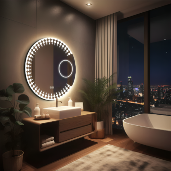 Upgrade Your Space with Stylish Round LED Mirrors