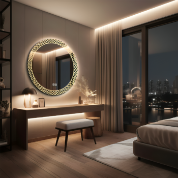 Create Stunning Looks with Round LED Mirrors
